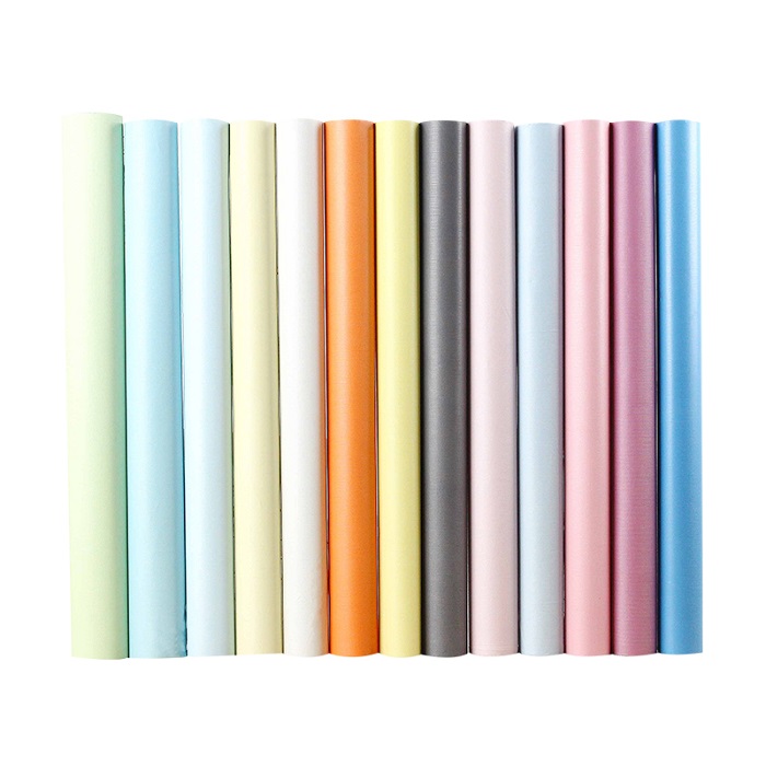 Welche Farbe einer einfarbigen Tapete ist für das menschliche Auge besser geeignet?